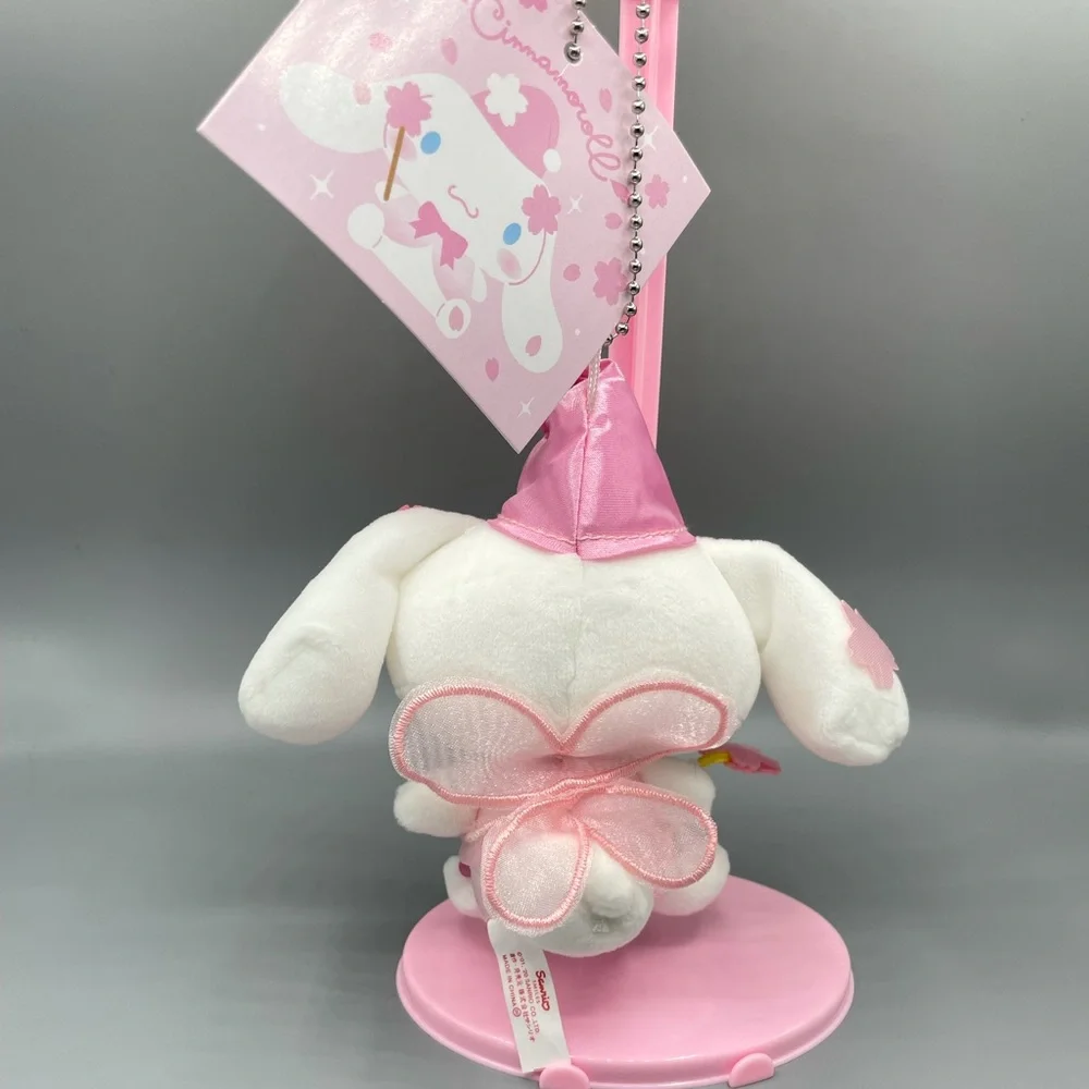Angel Wings Cinnamoroll Plush Keychain - Picture 3 of 5